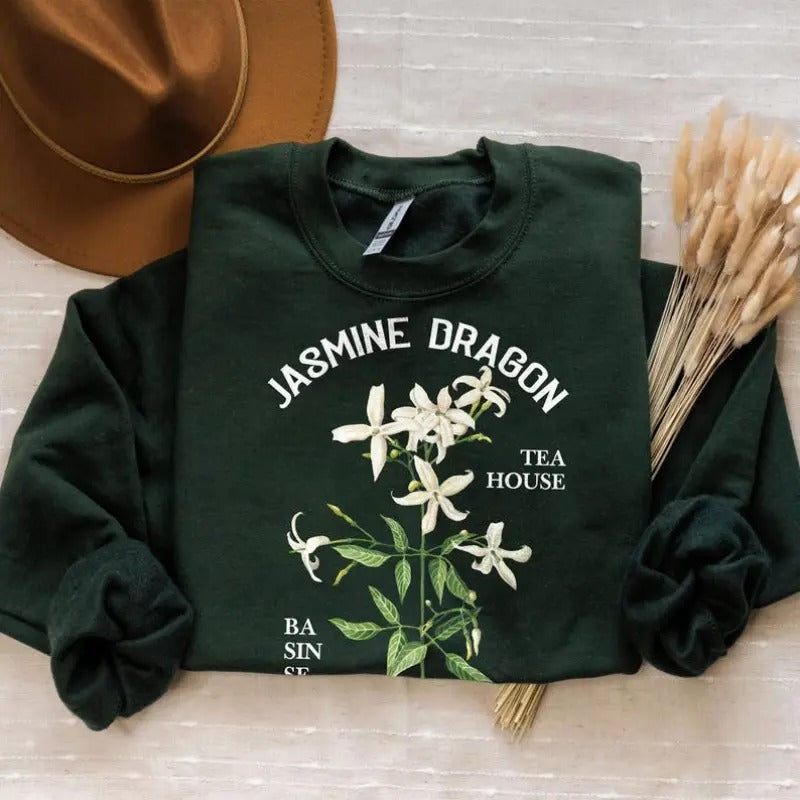 Jasmine Dragon Tea House Sweatshirt, Uncle Iroh Sweatshirt, Avatar Shirt, The Last Airbender Shirt, Airbender Shirt, Cartoon Movie Shirt