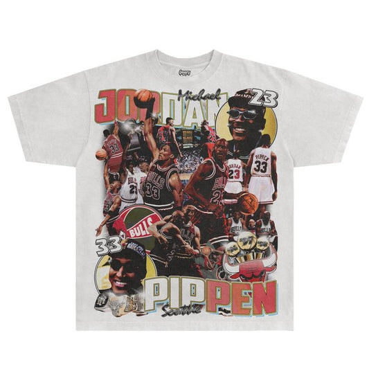 Jordan & Pippen '96-98 Classic Tee | Vintage Tee Graphic T-Shirt Sweatshirt Hoodie | Sport Tee - Gift For Fan