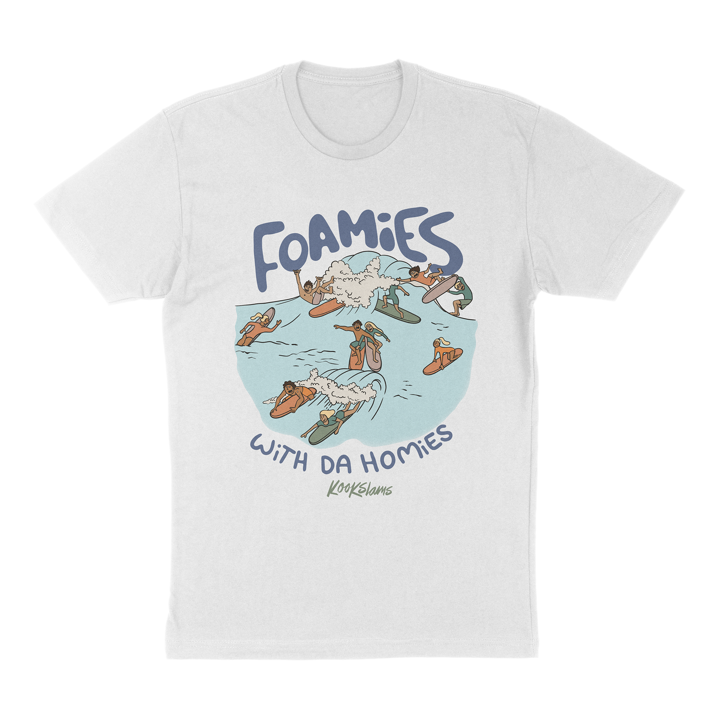 Foamies with the Homies T-Shirt