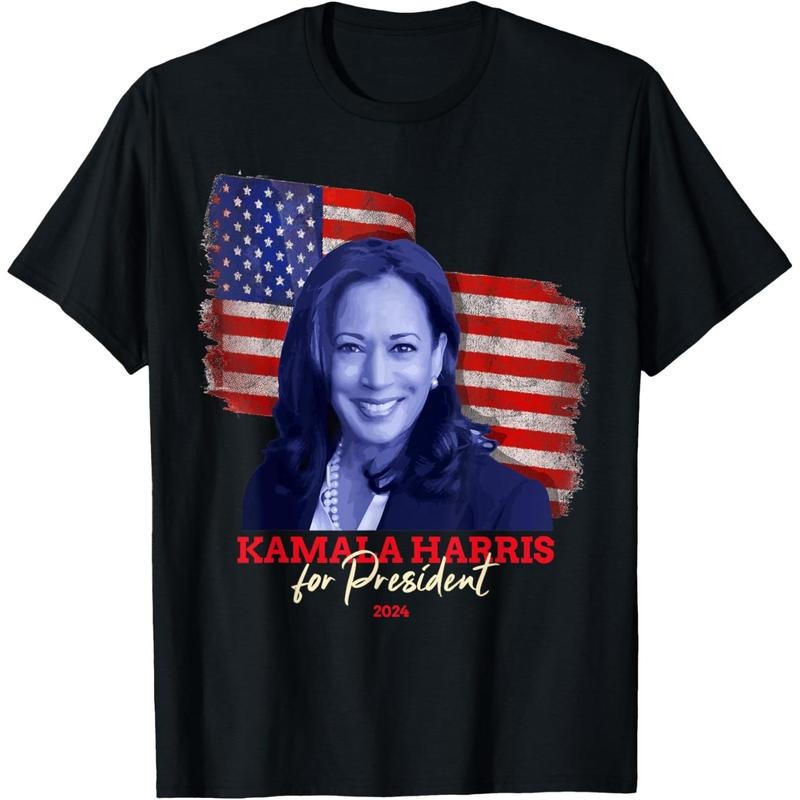 Kamala Harris for President 2024 Madam Vice President T-Shirt made in usa