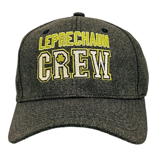 Leprechaun Crew Hat Funny St Patricks Day Hats Graphic Baseball Caps Funny Hats Saint Patrick's Day  Novelty Caps for Men Black - Standard