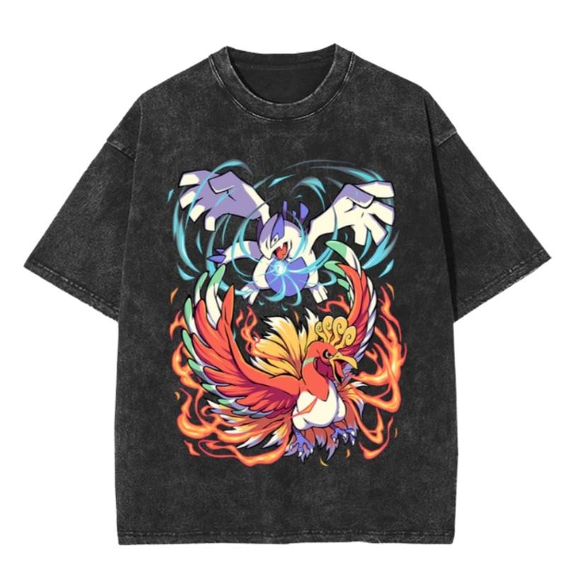 Lug Ho Birds Shirt Vintage Graphic Tees, Pokemon T-Shirt, Pokemon Shirts, Pokemon Stuff, Unisex Anime Manga Shirt Top Menswear Womenswear Streetwear