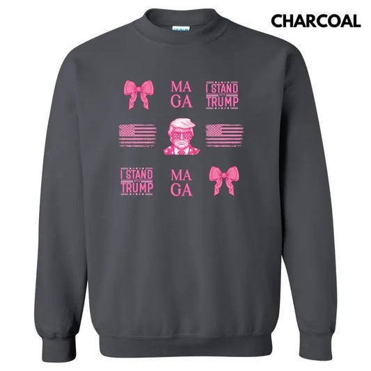 MAGA Coquette Collage Sweatshirt 'NLB'