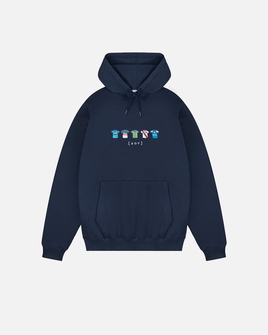 MCFC Embroidered Classics Hoodie - Navy