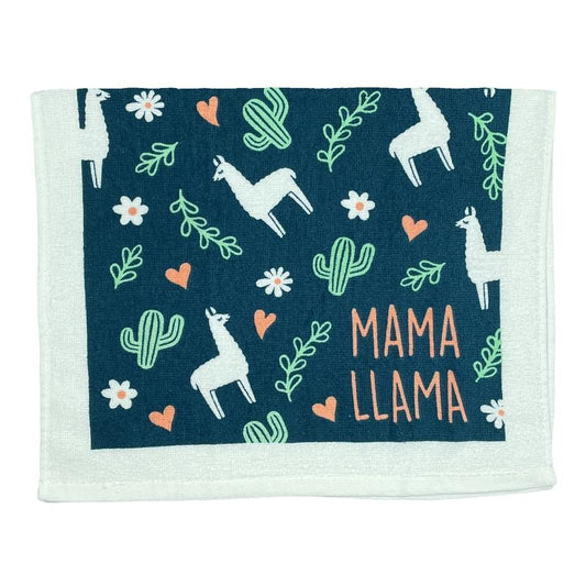 Mama Llama Funny Mother Alpaca Tea Towel Funny Dish Towels Soft Adsorbent Tea Towel