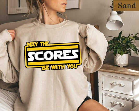 May The Scores Be With You Shirt, Test Day Shirt, Funny Teacher Shirt, Teacher Testing Sweatshirt, Teacher Appreciation Gifts, Testing Tees