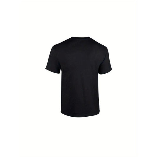 Men'S 100% Cotton T-Shirt, Crew Neck, Short Sleeve, Regular Fit, with Geometric Milk Carton Graphic, Slight Stretch, Knit Fabric, for Casual Wear, All-Season Made in USA