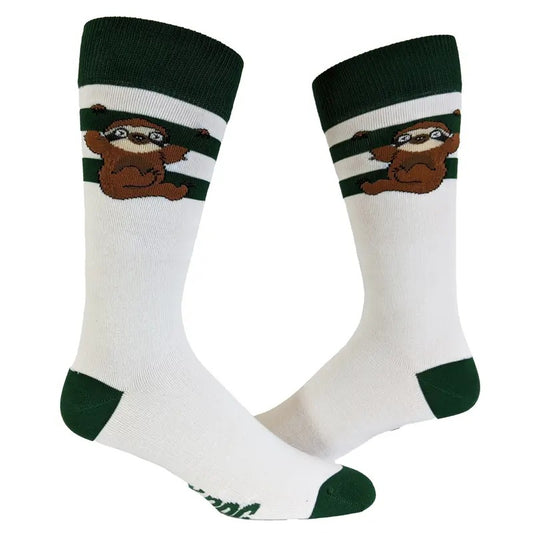 Men's Sloth Socks Funny Lazy Cuddly Animal Slow Zoo Vintage Novelty Footwear Funny Graphic Socks Comfortable Fitted Spandex Cotton