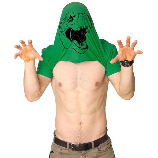 Mens Ask Me About My Trex T Shirt Funny Cool Dinosaur Flip Graphic Novelty Tees Mens Funny T Shirts Cool Tees Soft Stylish Casual