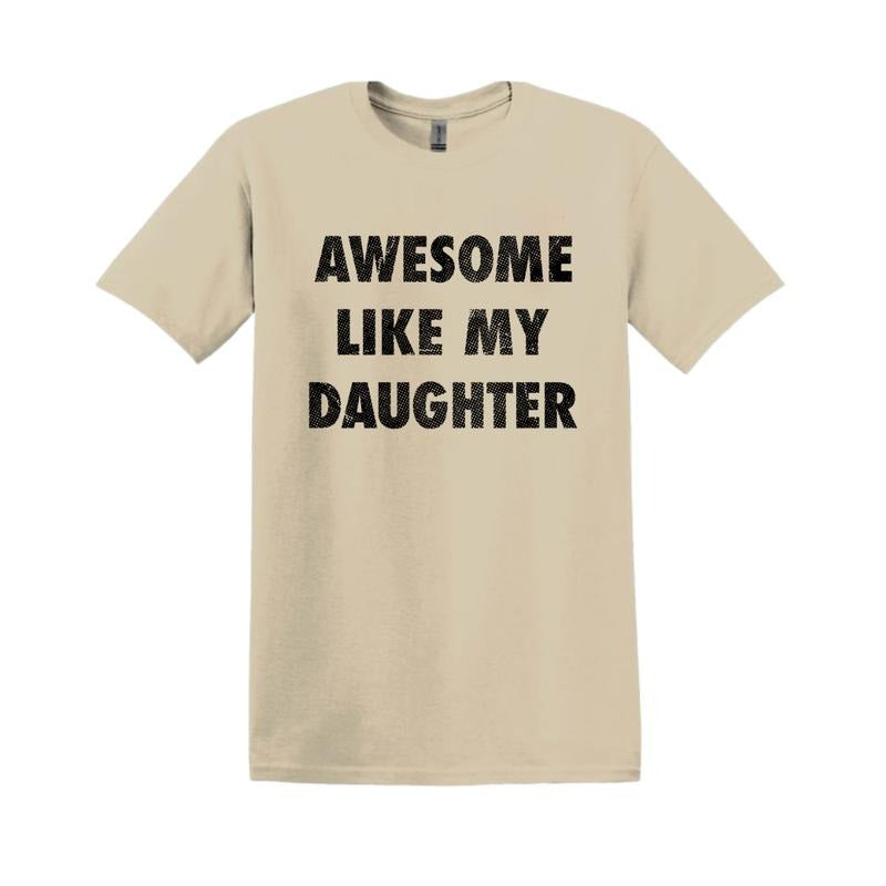 Mens Awesome Like My Son Sweatshirt, Gifts from Daughter, Funny Dads Hoodie, Husband Gifts, Shirt Gift for Dad Dad's Gift