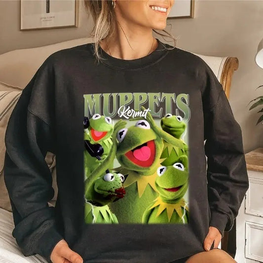 Muppets Kermit Shirt, Muppets Show Sweatshirt, Funny Muppets Tee Shirt, Kermit Shirt, Muppets Merch