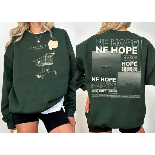 N.F Hope Tour 2 Sides Shirt, N.F Rapper Shirt, N.F World Tour Shirt, N.F Graphic Shirt, Fans Gift For Men Women