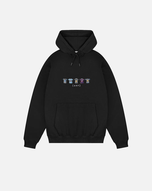 Toon Embroidered Classics Black Hoodie