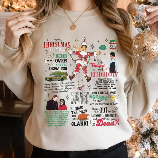 National Lampoon Christmas Vaction Sweatshirt, Christmas Vacation Rant Shirt, Christmas Vacation Quotes Tee, Clark Griswold Christmas Sweatshirt