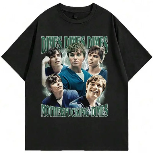 Nicholas Chavez Dimes Dimes Comfort Colors T-shirt, Unisex Tops For Men- For Women, Y2K 90s Retro & W Movies Bootleg Tshirt, Soft Fit Fabric Prints Top