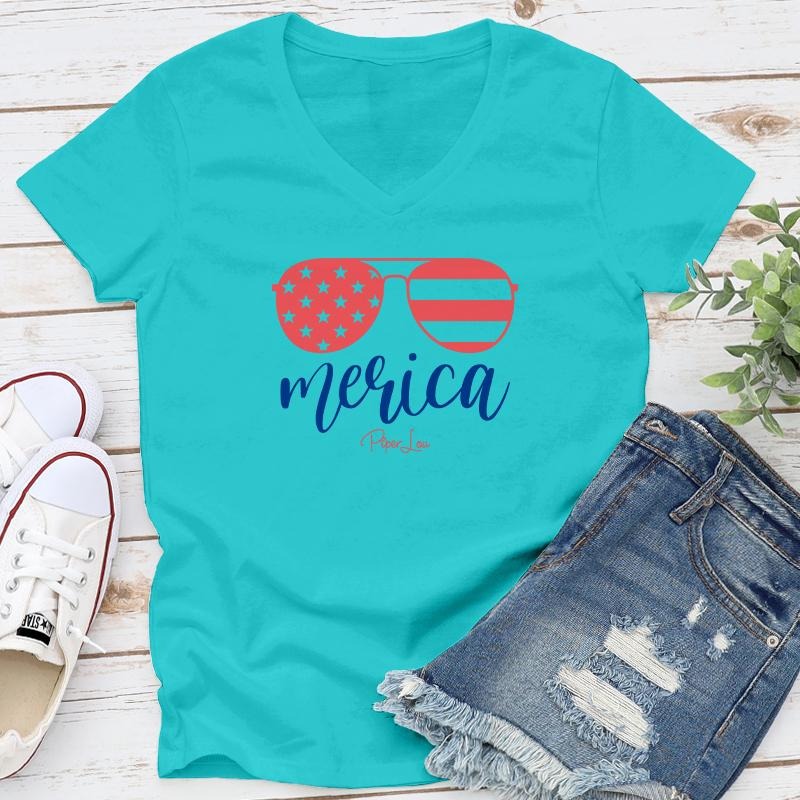 FLASH SALE | Merica Apparel, Proudly Printed In The USA, Tee / Tank / V Neck Gray / White / Blue / Hot Pink / Orange, #sassy #cute #blackprint
