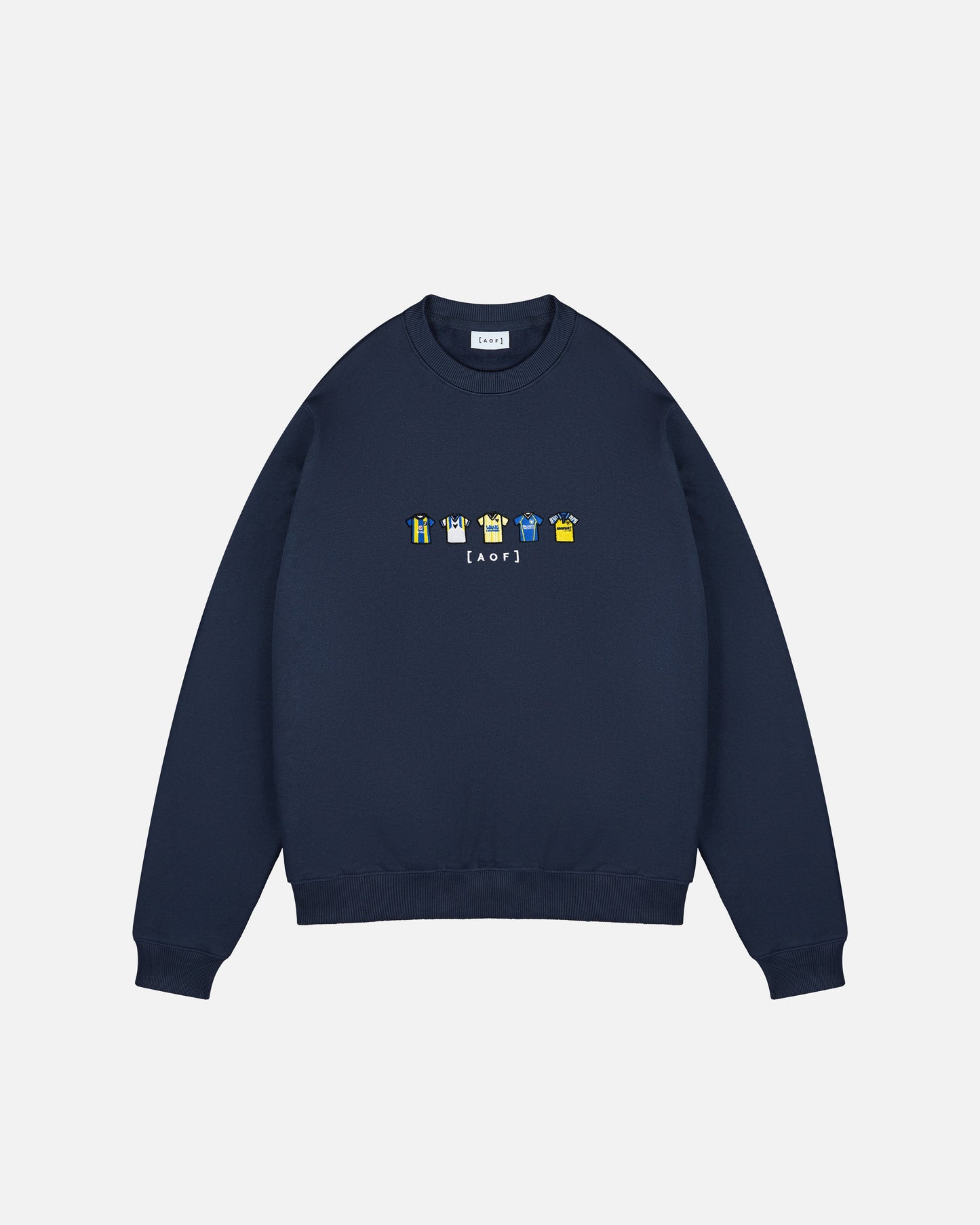 Oxford United Embroidered Classics - Navy Sweatshirt