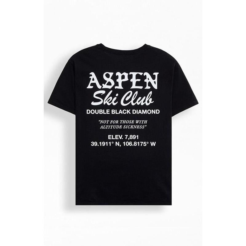 PacSun Men's Aspen Ski Club T-Shirt - Multicolor