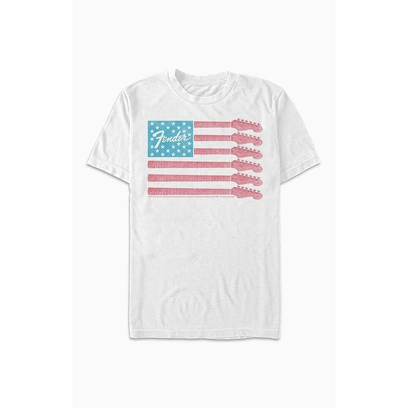 PacSun Women's Fender American Flag T-Shirt