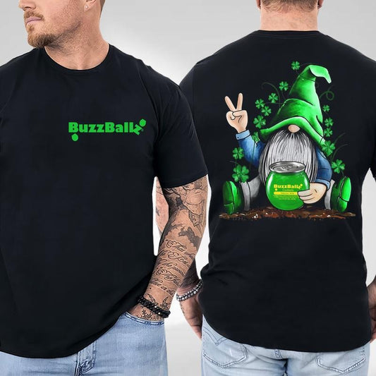 Patrick's Day Buzz Balll 2 Sides Shirt,  Patrick Shirt Unisex Full Color Full Size, Gift for Women for Men, Pullover Casual Graphic Top Unisex