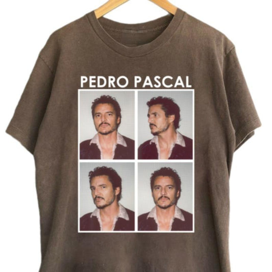 Pedro Pascal Meme Photo Shirt, Pedro Pascal Daddy Tee, 90s Graphic Tee, Gift For Women and Man Unisex T-Shirt