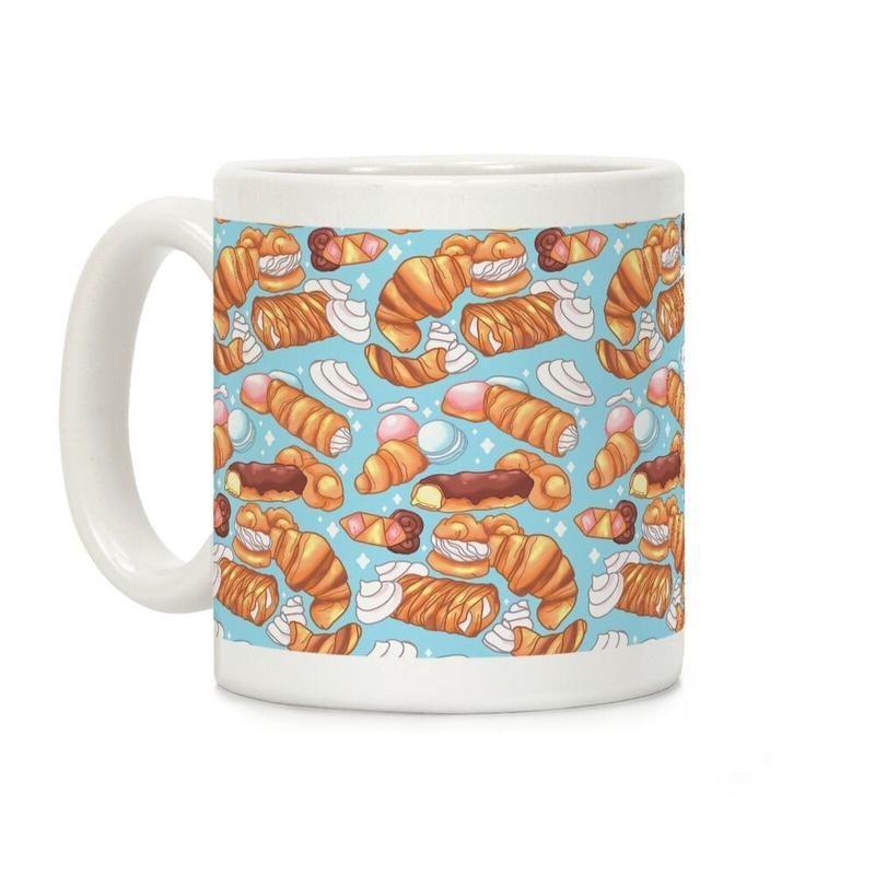 Penis Pastries Pattern Coffee Mug 11oz-15oz, funny Coffee Mug, Gift Ideas