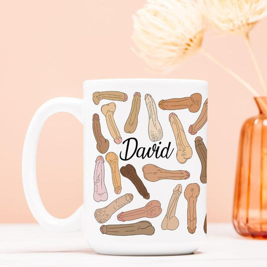 Personalized Penis Dick Penis Bachelorette Bachelor Gay Lgbtq Funny Gag Gift, Graphic Tees, Funny Coffee Mug Gift