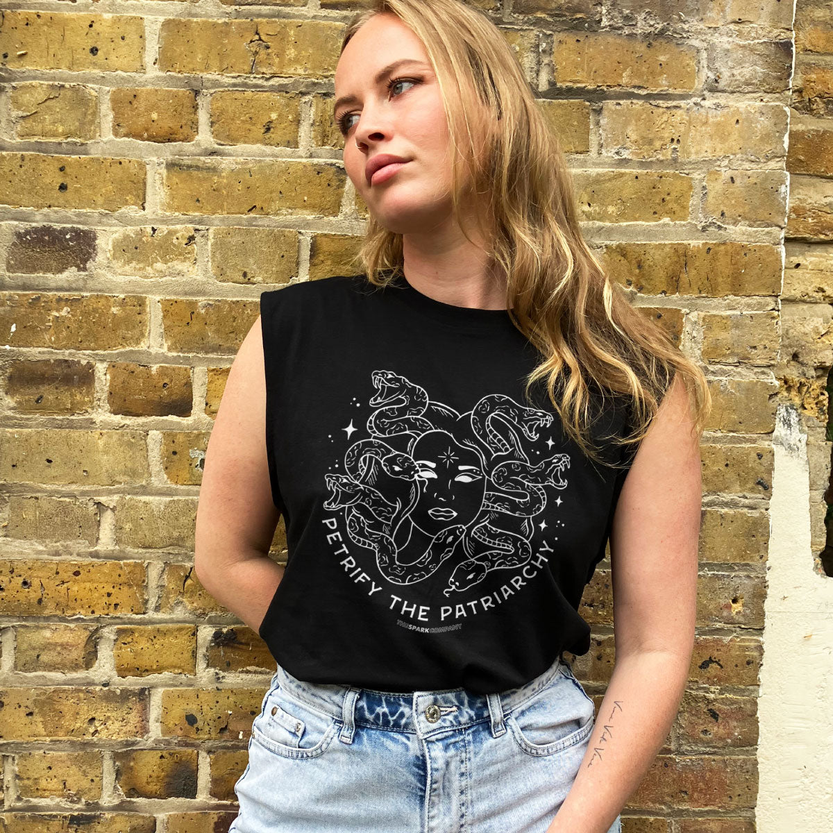 Petrify The Patriarchy Sleeveless T-Shirt