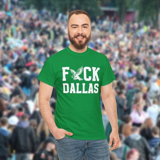 Philadelphia Shirt Fck Dallas Shirt Football Game Day Shirt Philly Tailgate Apparel Funny Football Shirt Cotton Menswear