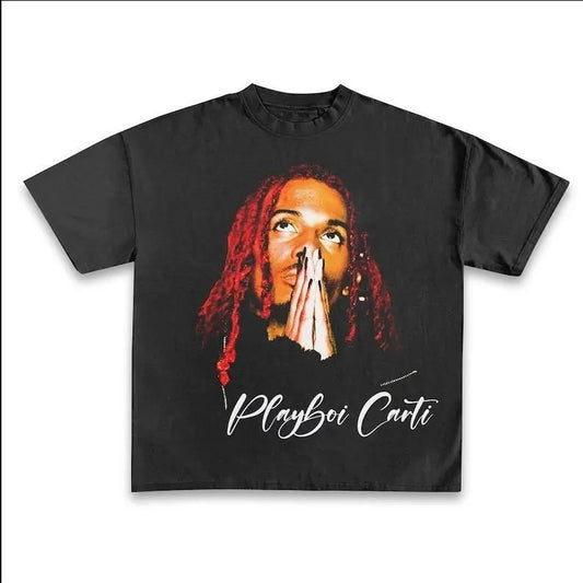 Playboi Carti Hip Hop T-Shirt | Rap Concert Graphic Tee