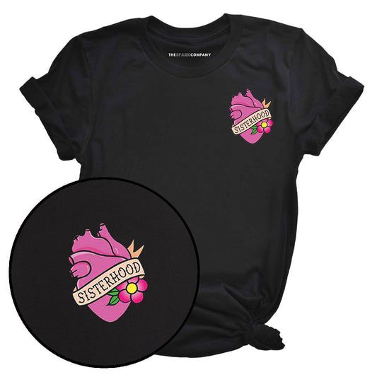 Pretty In Ink Collab Sisterhood Pocket T-Shirt