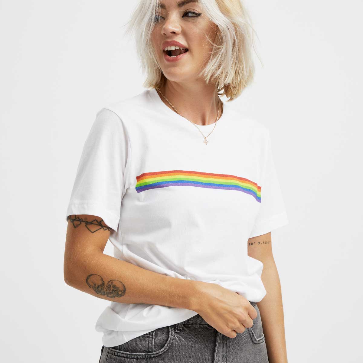 Pride Flag Stripe T-Shirt