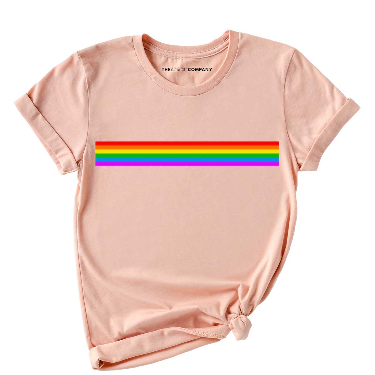 Pride Flag Stripe T-Shirt