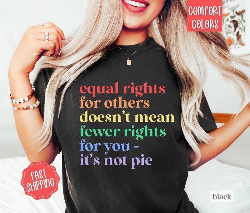 Pride Shirt, LGBTQ Tshirt, Equal Rights Tee