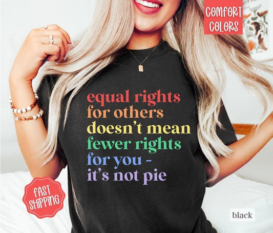 Pride Shirt, LGBTQ Tshirt, Equal Rights Tee