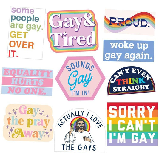 Pride Sticker Extra Large Stickers for Adults Funny Adhesives with Memes Funny Pride  Multi
