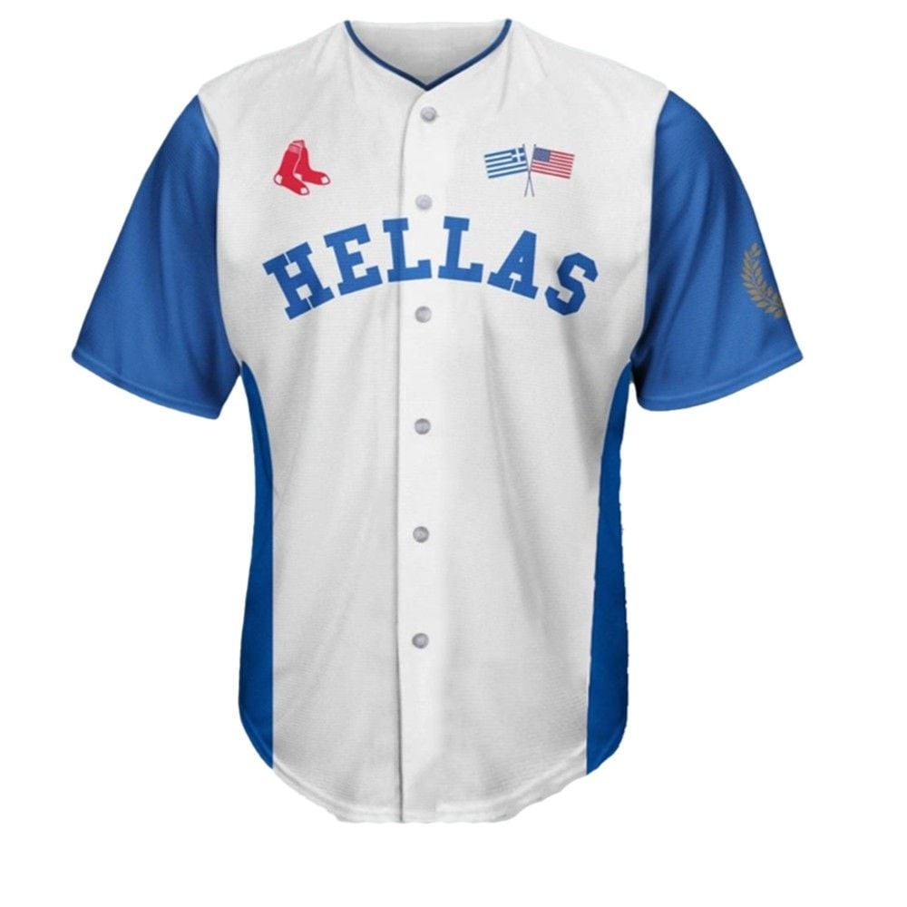 Red Sox Greek American Celebration Jersey 2025 Giveaway - Grishko.com