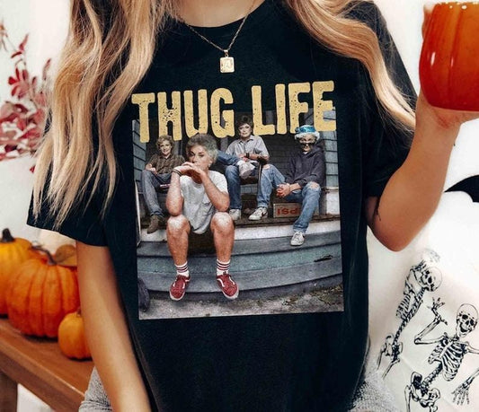 Retro Thug Life Golden Girls Shirt, The Golden Girls Fan Shirt, Mother's Day Gift T-Shirt