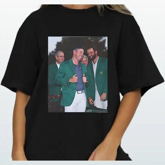 Rory T-shirt Mcilroy Unisex Graphic Tee Streetwear Style Premium Comfort Soft Cotton