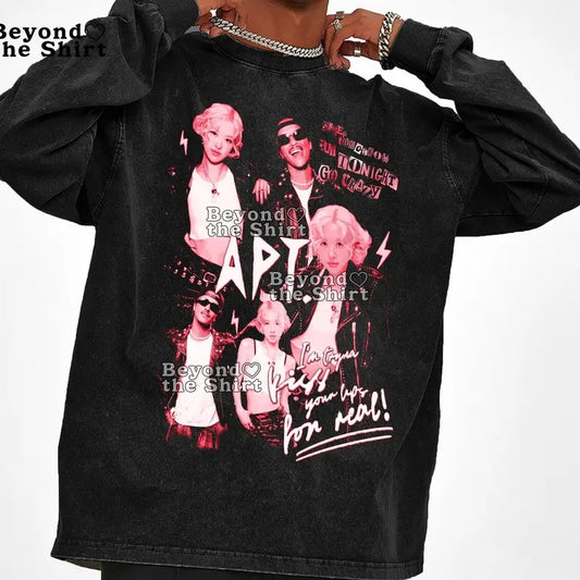 Ros3 Apt Burn0 Mars Korean Kpop Apartment Rose Solo Song Sweatshirt, Tshirt, Hoodie