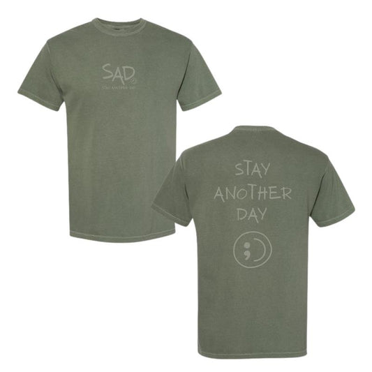 SAD Stay Another Day Fall OG Collection Mental Health Awareness T-Shirt Unisex Premium Graphic T-Shirt