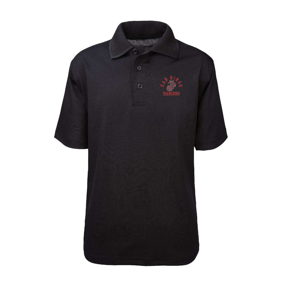 San Diego Old School Performance Polo Shirt