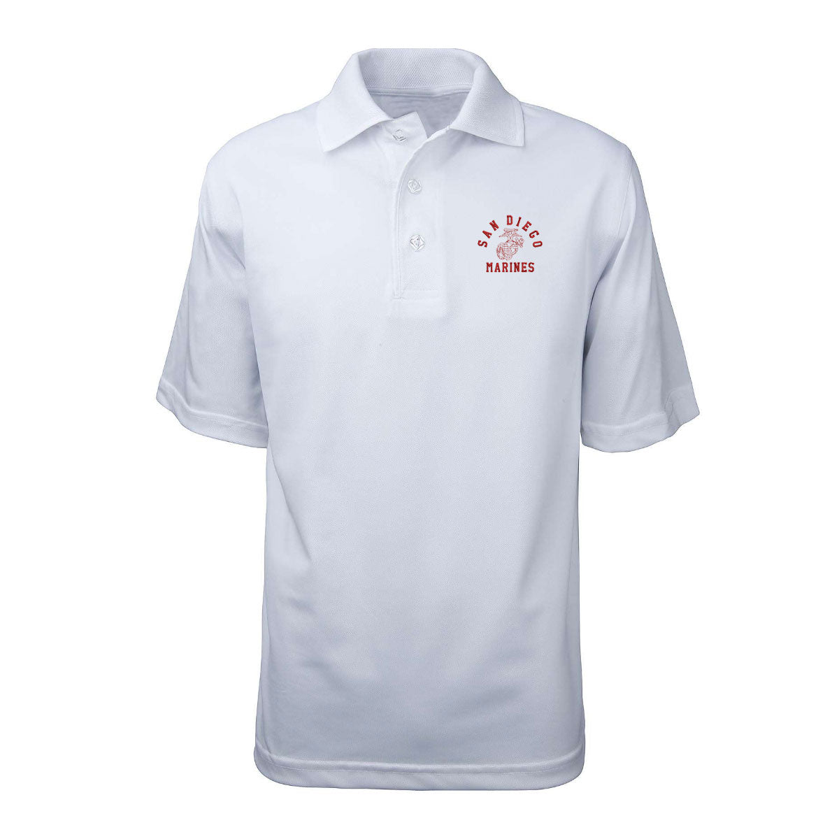 San Diego Old School Performance Polo Shirt