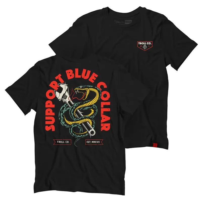 SBC SERPENT TEE, WORK T-SHIRT, FOR LABOR DAY