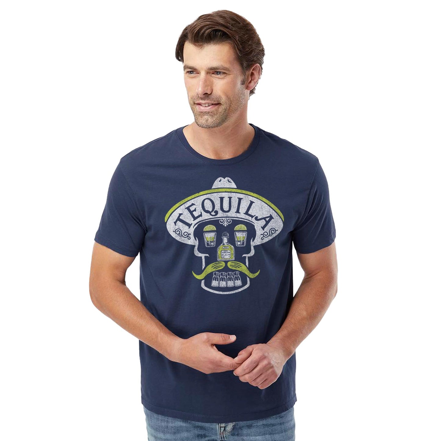 Tequila Skull Organic Cotton T-shirt