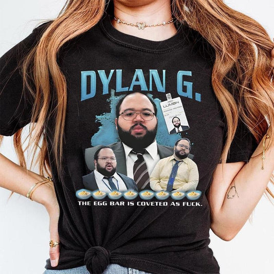 Severance Dylan Shirt, Severance Graphic Tee, Vintage Style Tee, Gift for TV Lovers, Lumon, Macrodata Refinement tee tm262