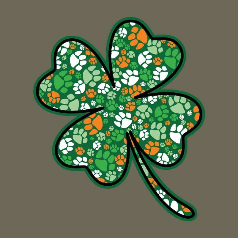 Shamrock Paws - Classic Long-Sleeve T-Shirt