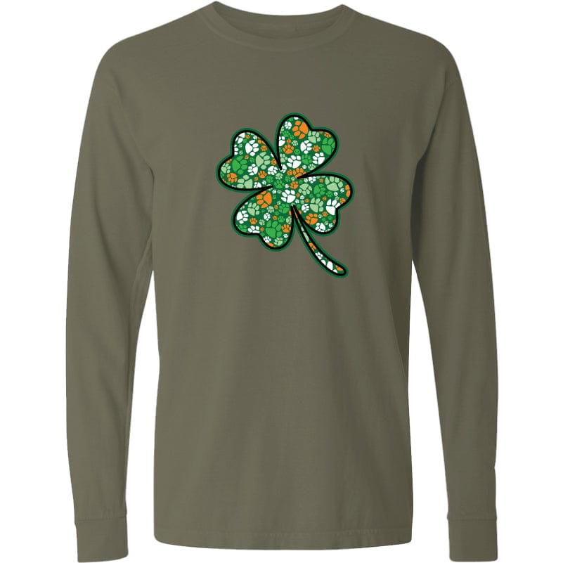 Shamrock Paws - Classic Long-Sleeve T-Shirt