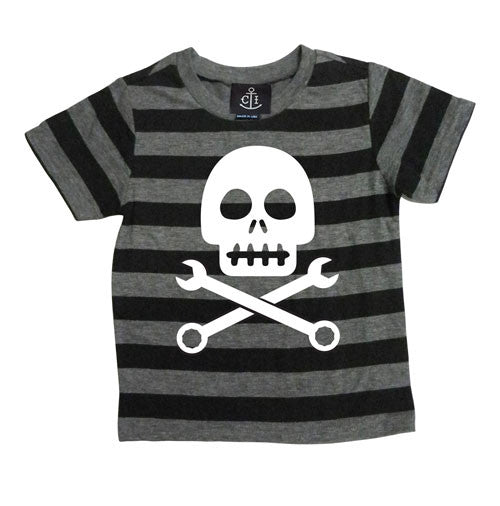 Skully Crosswrench Kid's T-Shirt