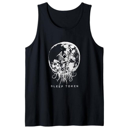 Sleep Token Take Me Back To Rock Tank Top Designed From Pure Cotton For Casual Wear, Regular Fit Graphic Casual Top for Summer